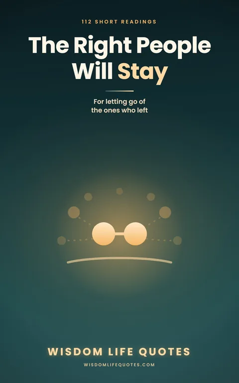 Cover of The Right People Will Stay