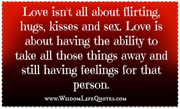 What does love mean?