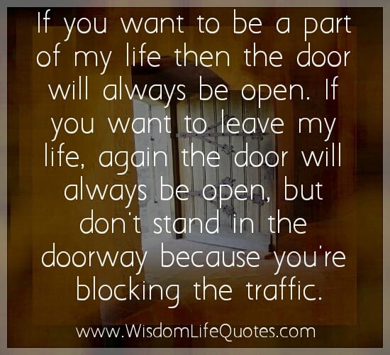 You can't force any relationship on anybody