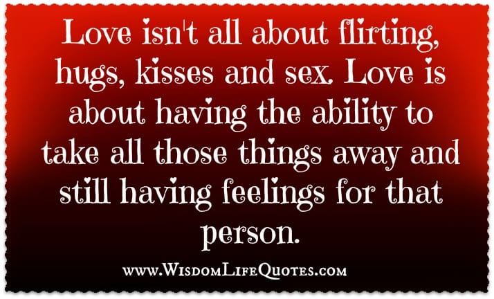 What does love mean?