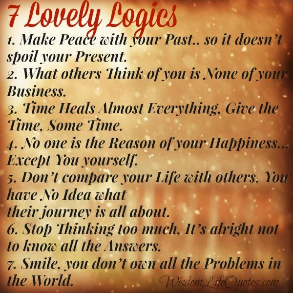 7 Lovely Logics