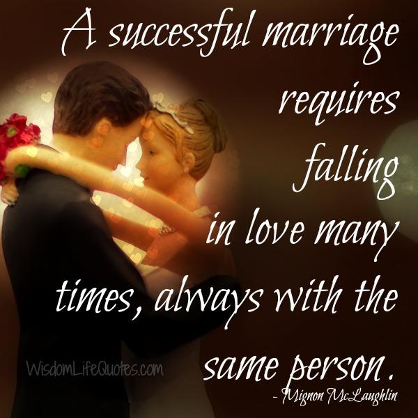 A Successful Marriage