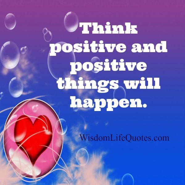 How positive things will happen in your life?