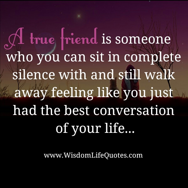 How to know True friend?
