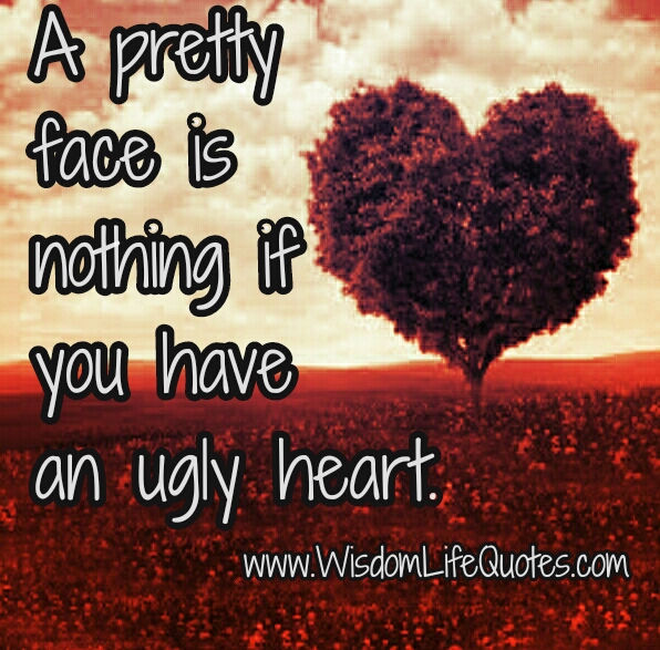 If you have an Ugly Heart