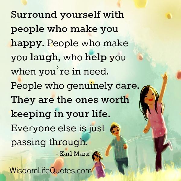 Surrounding Yourself with Joyful People