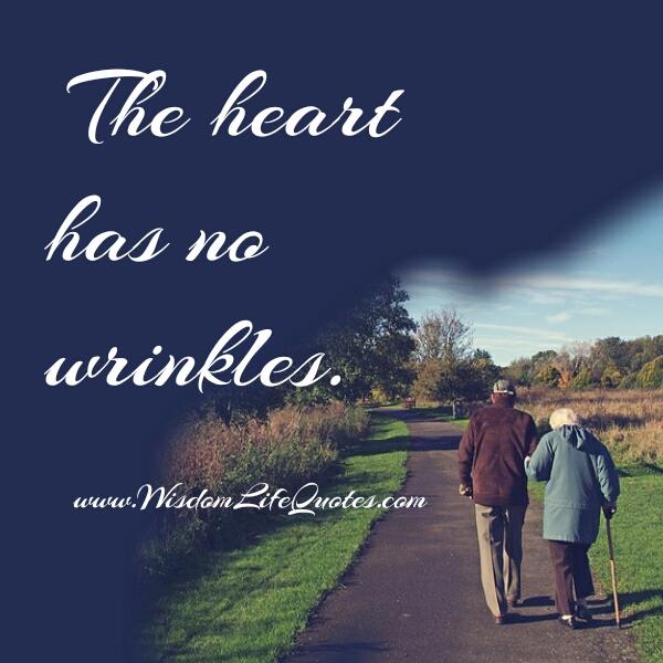 The Heart has no wrinkles