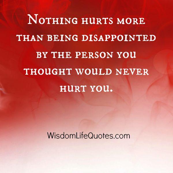 The person you thought would never hurt you