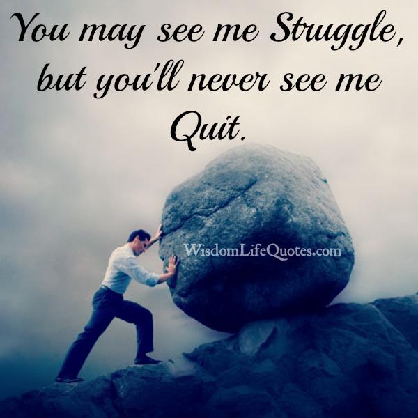 Never Quit